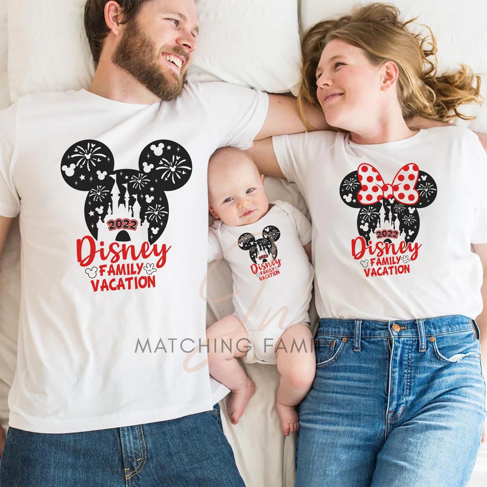 2022 Disney Trip Shirt For Family Best Matching T-Shirt Ideas For Family Vacation